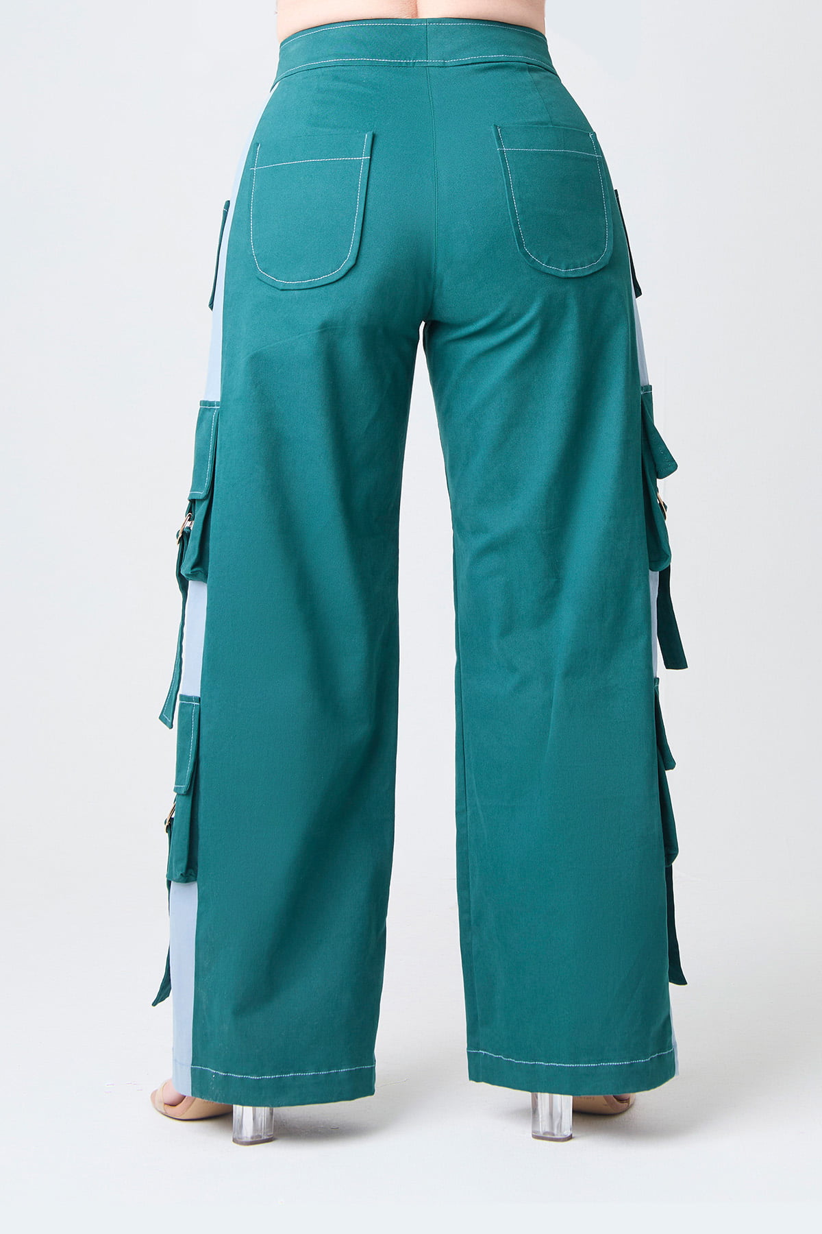Pantalon Philippa Cargo Blue - 2